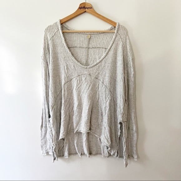 Free People Thermal Drippy Long Sleeve Top - Picture 10 of 11